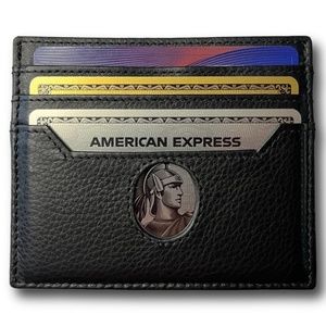 Small Slim Card Wallet Minimalist Card Holder Gift Men Women Amex Platinum Gold